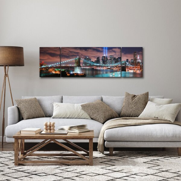 Obraz - Nowy Jork, Manhattan (170x50 cm)
