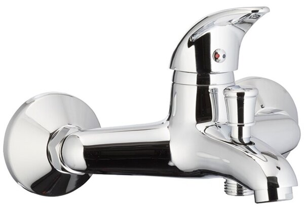 Bateria wannowa natynkowa KFA ARMATURA Jaspis 544-010-00 Chrom