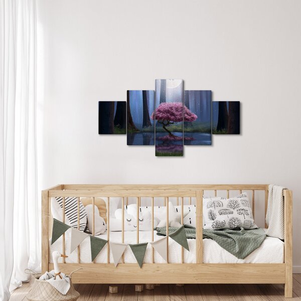 Obraz - Magiczna noc (125x70 cm)