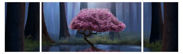 Obraz - Magiczna noc (170x50 cm)