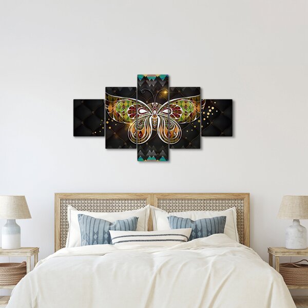 Obraz - Magiczny motyl (125x70 cm)