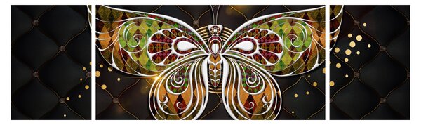 Obraz - Magiczny motyl (170x50 cm)