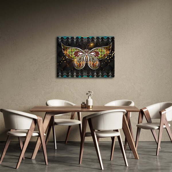 Obraz - Magiczny motyl (70x50 cm)