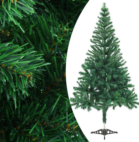 Sztuczna choinka z lampkami i bombkami, 210 cm, 910 gałązek