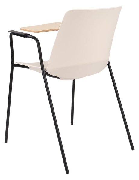 Krzesło biurowe konferencyjne Oslo 4L Arm z pulpitem