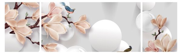 Obraz - Wiosna (170x50 cm)