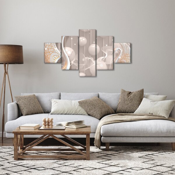 Obraz - Przeklęte łabędzie (125x70 cm)