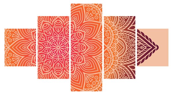 Obraz - Mandala sztuka (125x70 cm)
