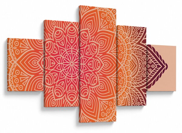 Obraz - Mandala sztuka (125x70 cm)
