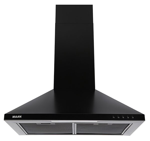 Okap MAAN Vela 2 60 Czarny 320m3/h 59dB klasa C
