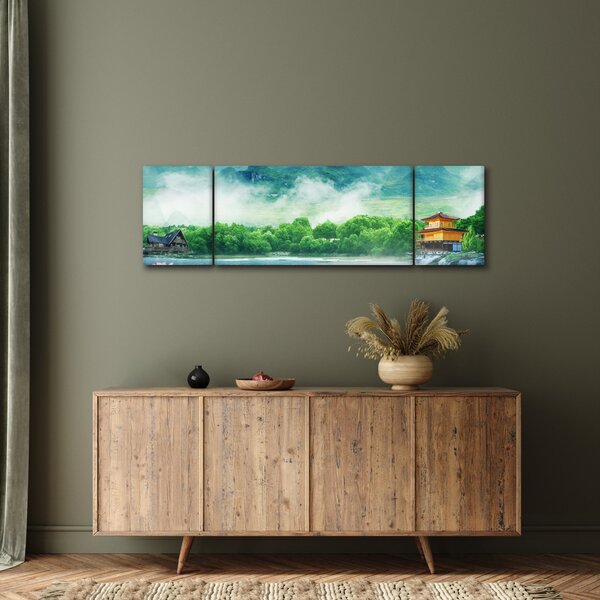Obraz - Wymarzony krajobraz (170x50 cm)