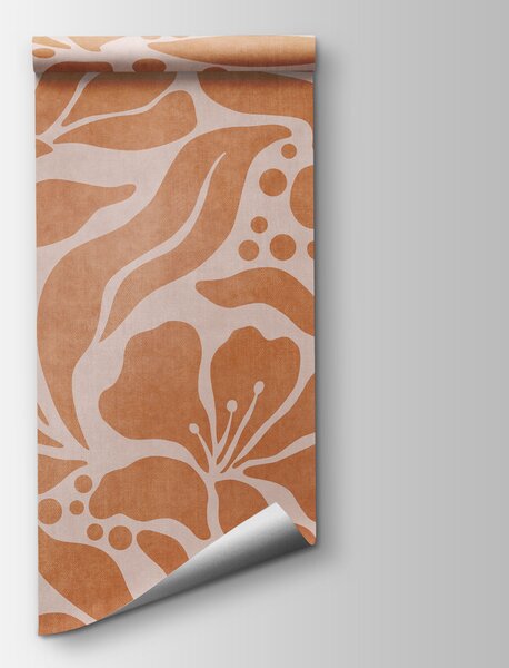 Fototapeta Wzór kwiatowy inspirowany naturą, Fototapety Kwiaty, Popularne Fototapety, t01114 - Tapeko.pl