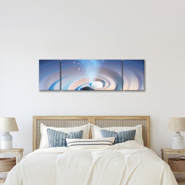 Obraz - Eteryczny yin-yang (170x50 cm)