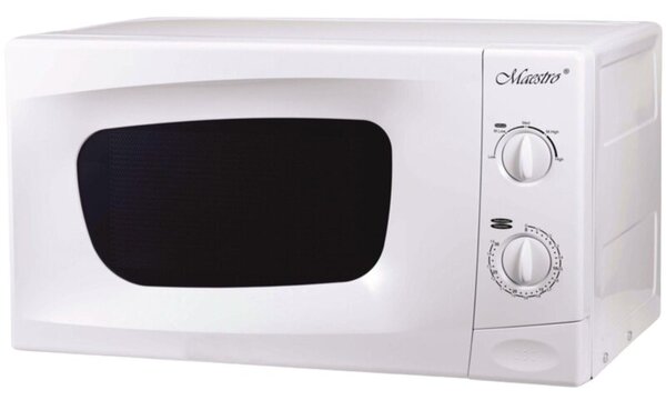 Kuchenka mikrofalowa MAESTRO MR-730 700W średnica 24.5 cm pojemność 20L Biały