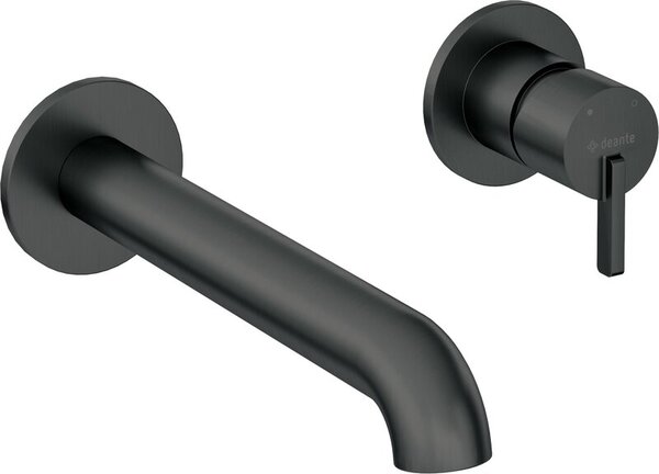 Bateria umywalkowa podtynkowa DEANTE Silia BQS N54L Nero