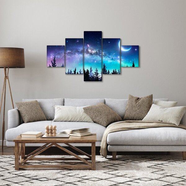 Obraz - Droga Mleczna (125x70 cm)