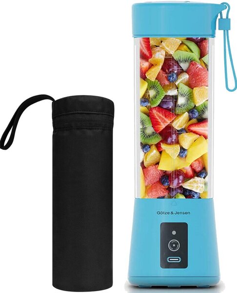 Blender personalny GÖTZE & JENSEN PB940B Niebieski Bezprzewodowy + pokrowiec