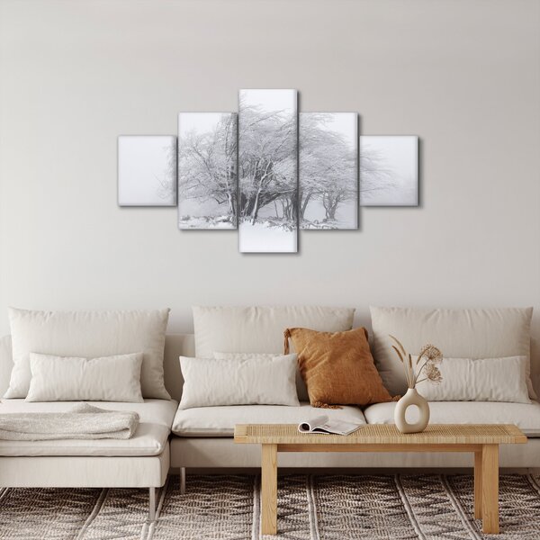 Obraz - Biała zima (125x70 cm)