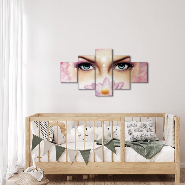 Obraz - Urocze oczy (125x70 cm)