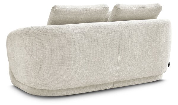Sofa Finezal dwuosobowa - beżowy szenil Cremona 02