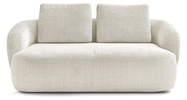 Sofa Finezal dwuosobowa - beżowy szenil Cremona 02