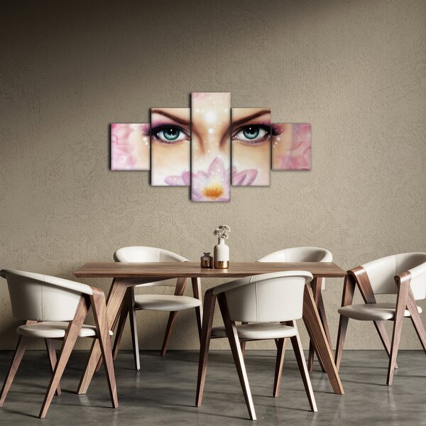 Obraz - Urocze oczy (125x70 cm)