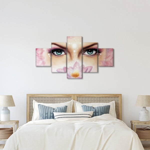 Obraz - Urocze oczy (125x70 cm)