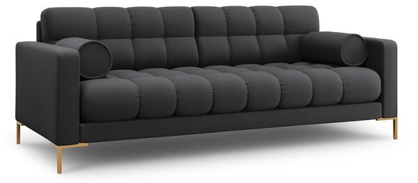 Ciemnoszara sofa 217 cm Bali – Cosmopolitan Design