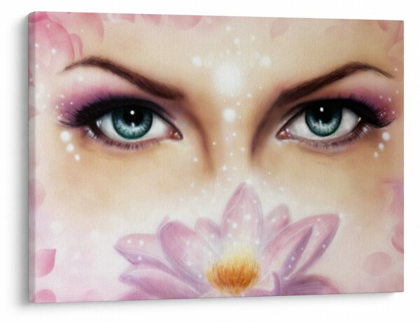 Obraz - Urocze oczy (70x50 cm)