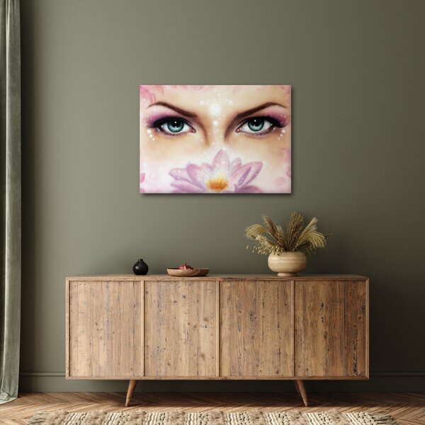 Obraz - Urocze oczy (70x50 cm)