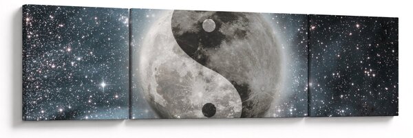 Obraz - Kosmiczna Równowaga (170x50 cm)