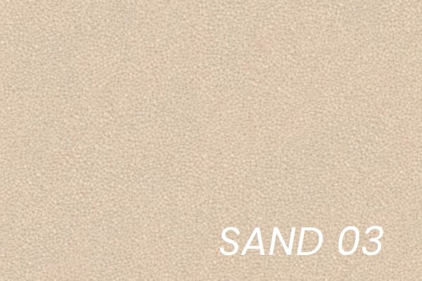 Narożnik Gespano L prawostronny z wąskim bokiem - kremowa dzianina Sand 03