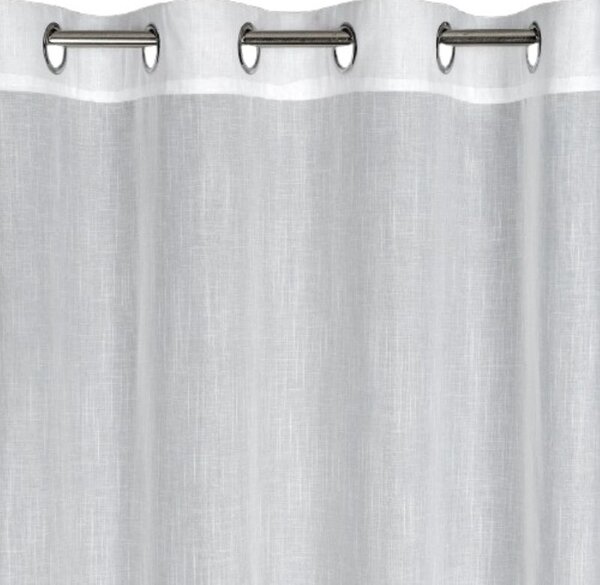Firana gotowa EUROFIRANY Anna 140 x 250 cm BiaÅy