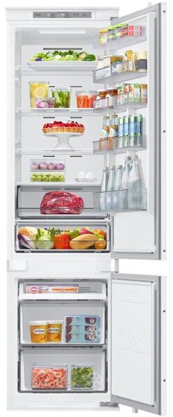 Lodówka SAMSUNG AI BRB70F30BES0EO Funkcja Cool Select+ Szuflada Optimal Fresh