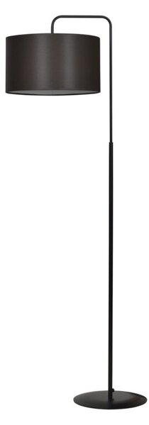 Lampa stojąca podłogowa Emibig 1xE27 60W TRAPO LP1 BLACK / WENGE 570/5