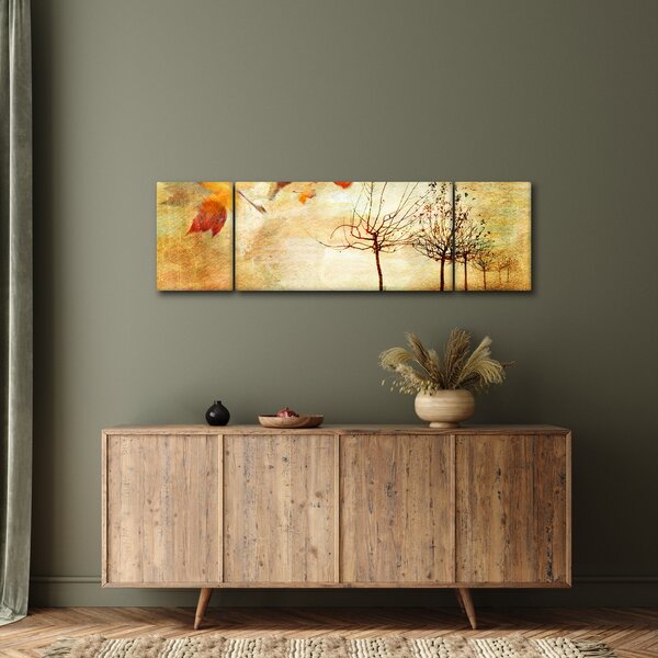 Obraz - Jesienny nastrój (170x50 cm)