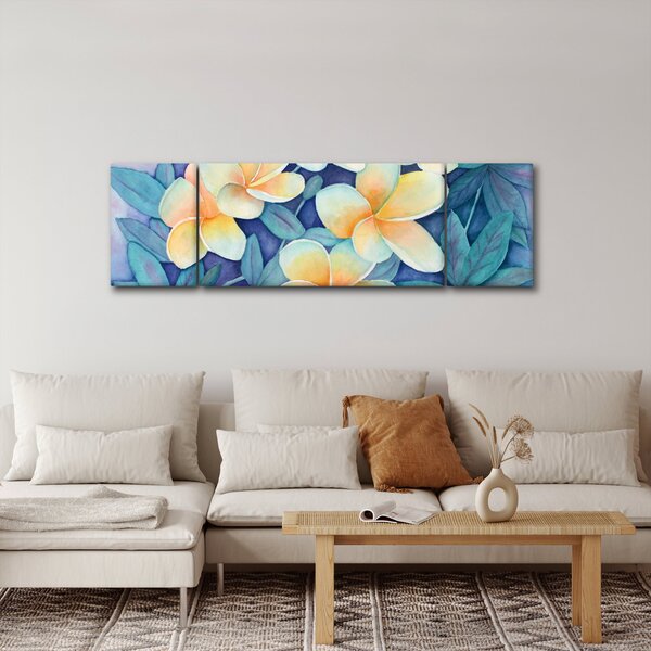 Obraz - Tropikalne krzewy (170x50 cm)