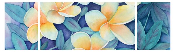 Obraz - Tropikalne krzewy (170x50 cm)