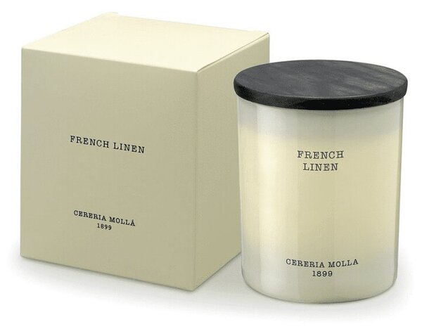 Świeca zapachowa CERERIA MOLLA Premium French Linen 230 g