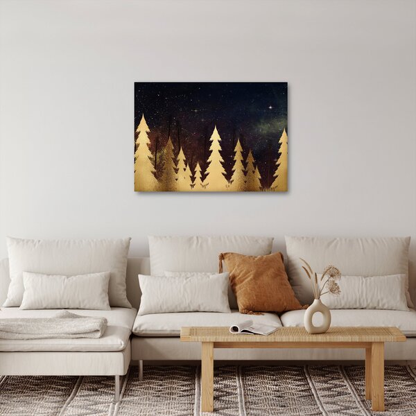 Obraz - Złota noc (70x50 cm)