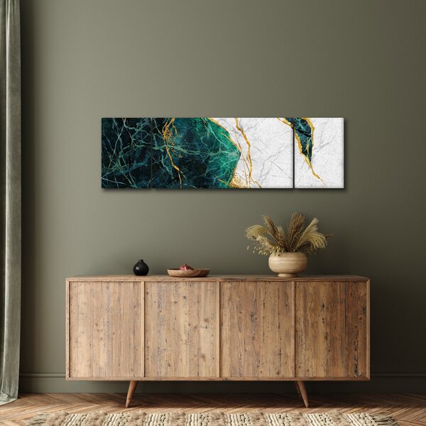 Obraz - Turkusowy marmur (170x50 cm)
