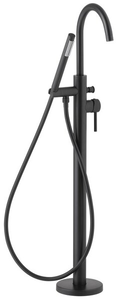 Bateria wannowa natynkowa KFA ARMATURA Moza 5035-510-81 Czarny