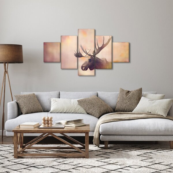 Obraz - Las w jesiennych liściach (125x70 cm)