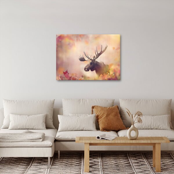 Obraz - Las w jesiennych liściach (70x50 cm)
