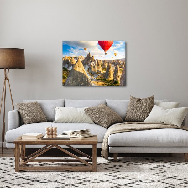 Obraz - Balony na ogrzane powietrze (70x50 cm)