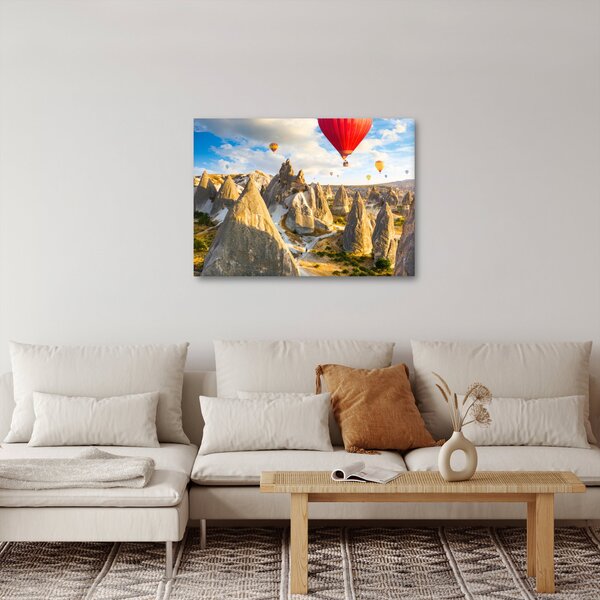 Obraz - Balony na ogrzane powietrze (70x50 cm)
