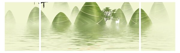 Obraz - Dolina Zielonych Gór (170x50 cm)