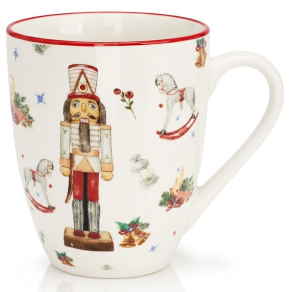 Kubek porcelanowy dziadek do orzechów 320 ml