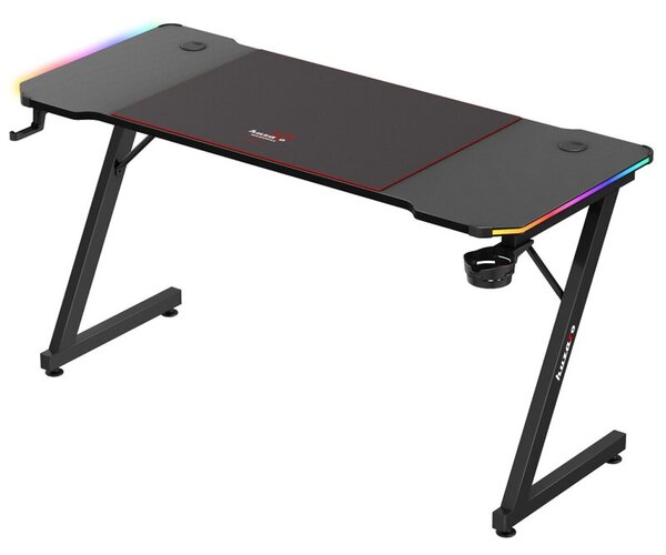 Biurko gamingowe HUZARO Hero 3.3 RGB Czarny