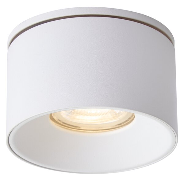 Nowoczesne oczko wpuszczane białe GU10 50mm - Echo